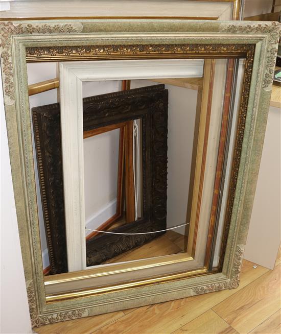 A group of frames